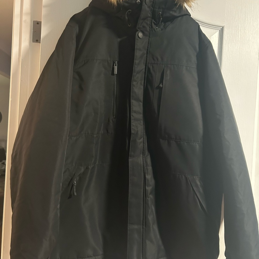 Men's Black Insulated Winter  Jacket